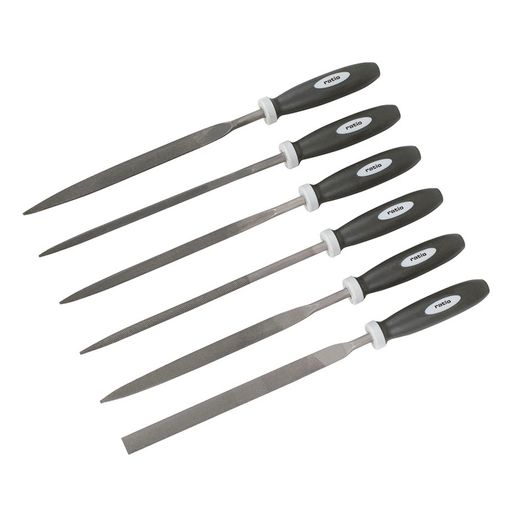 Lima Aguja Jgo.6 160mm.Con Mango