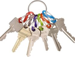 Llavero 6 Mosquetones Keyring