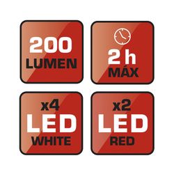 Luz Recargable Ratio Led Para Gorras Caplight 5479