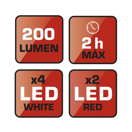 Luz Recargable Ratio Led Para Gorras Caplight 5479