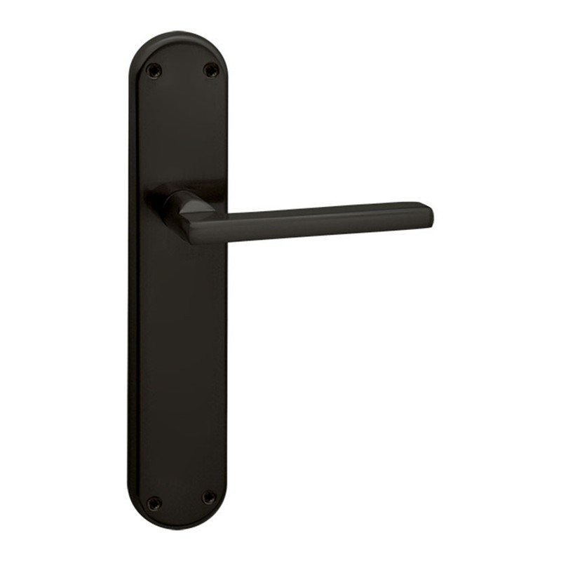 Manilla puerta aluminio lacado negro