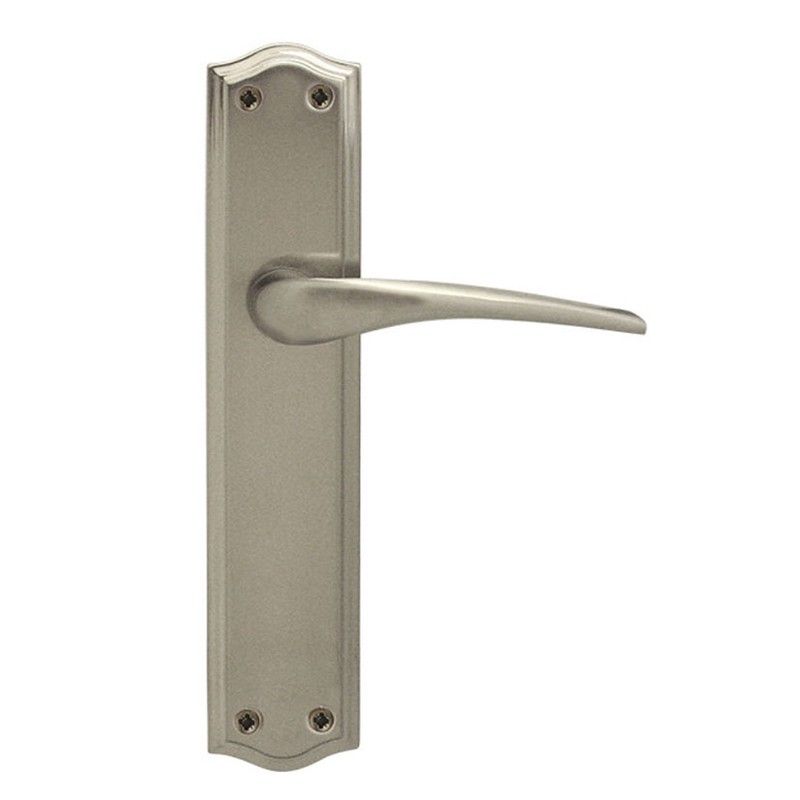 Manilla C/ Placa Niquel Mate 60Xh285 Mm.