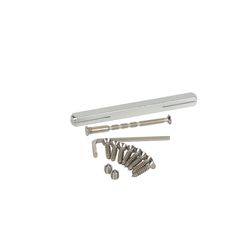 Manilla Con Placa 170x170mm Inox Con Bocallave 72