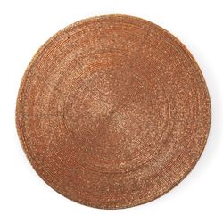 Mantel Individual Perline Dorado 36 Cm.