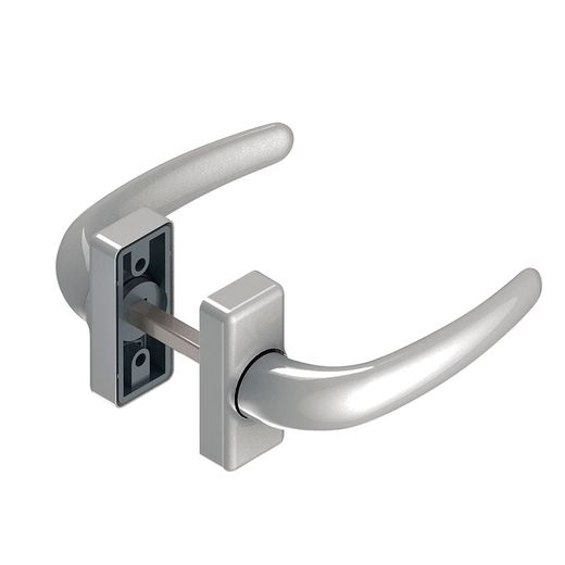 Manubrio Aluminio Plata. M. 6080
