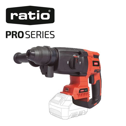 Martillo Rotativo Sds Plus 4 Func.Rm20-B