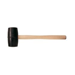Maza De Goma Mango Madera 55 Mm.