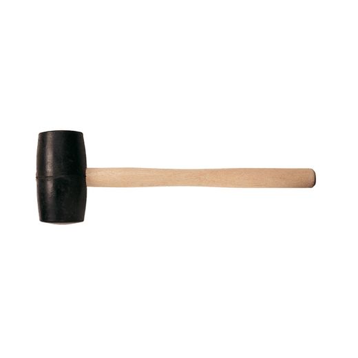 Maza De Goma Mango Madera 55 Mm.
