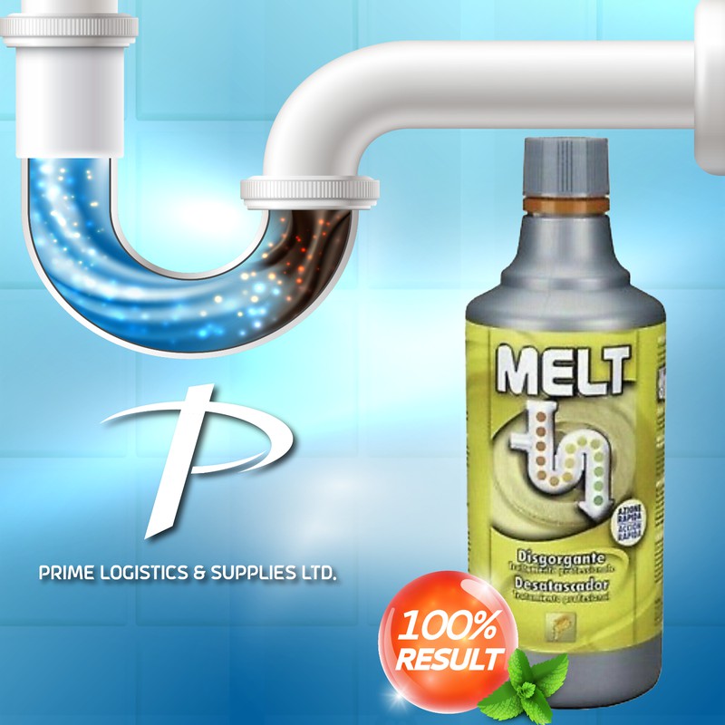 Desatascador Melt sin ácido gel 1 l : : Bricolaje y