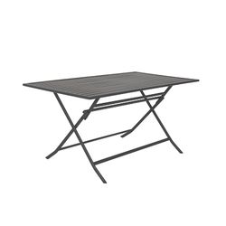 Mesa Acero Plegable Grafito