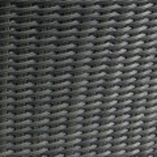 Mesa Acero/Ratán. Medidas 160 X 90cm.