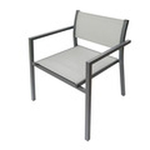 Mesa Aluminio 180x100x73 Cm Antracita