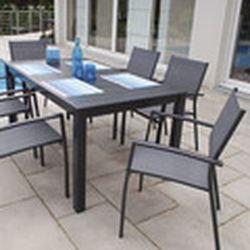 Mesa De Aluminio Modelo Parma
