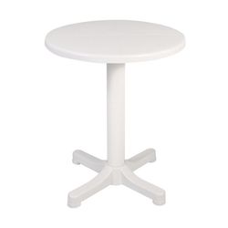 Mesa Balcón Ø 60 Cm. Blanca
