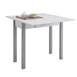 Mesa Cocina  Libro. 90x40/80xh76 Cm. Bl