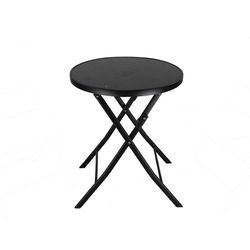 Mesa Metal/Vidrio Bistró Redonda