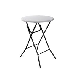 Mesa Pe Redonda Plegable Tay Ø80Cm