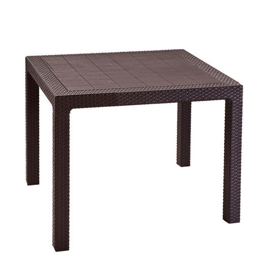 Mesa Quarted Marrón 94x94cm