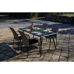 Mesa Ratán Sintético. Modelo Habana. 150X90Cm