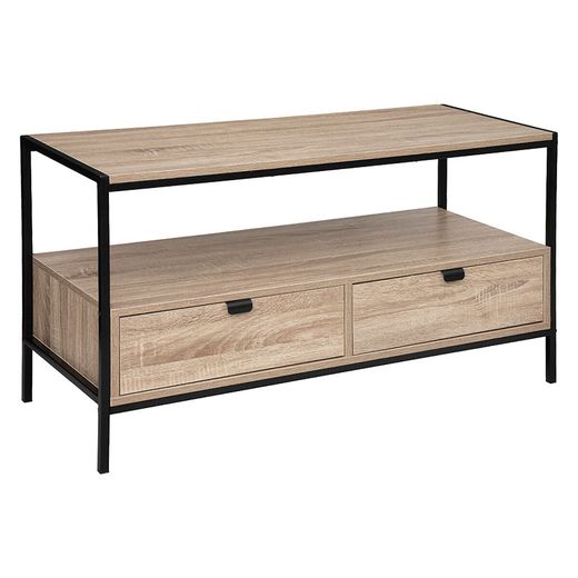 Mueble Tv Aliaj Efecto Roble Natural