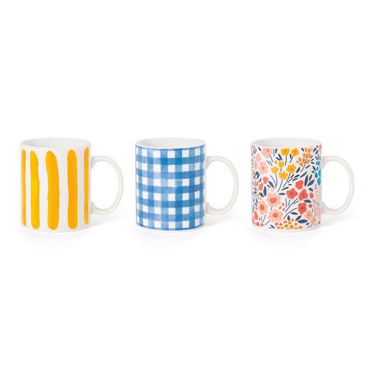 Mug Porcelana Boho 32 Cl. Diseños Surt.