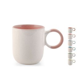 Mug Stoneware Atelier 350Cc. Col. Surt.