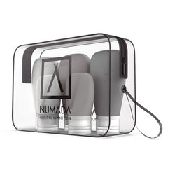 Neceser Transparente C/Botellas P/Viaje
