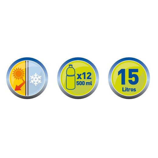 Nevera Flexible 15 L. Azul