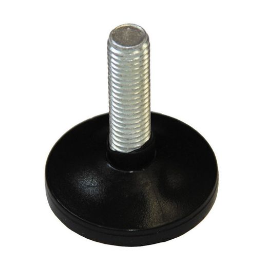 Nivelador Plano M8 Ø30Xh38Mm Negro 25Un