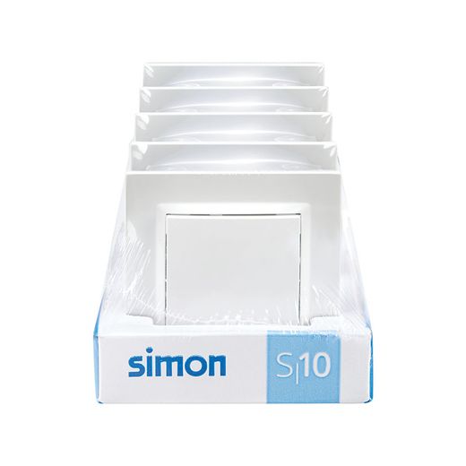 Pack 5 Conm. Blanco Simon 10