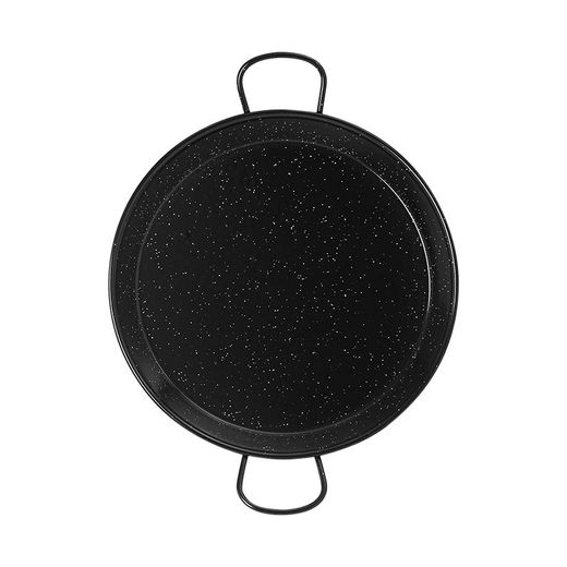 Paellera Acero Esmalt.Inducc-Vitro 32Cm