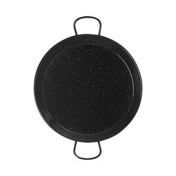 Paellera Acero Esmalt.Inducc-Vitro 36Cm