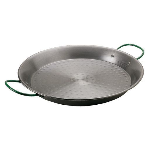 Paellera Hierro Pulido Martillada 43 Cm
