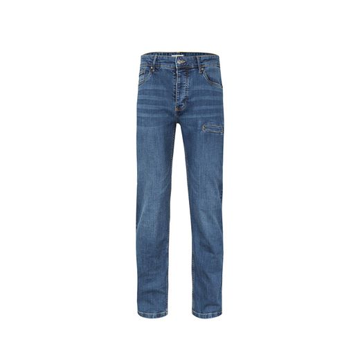 Pantalon Denim Stretch Color Azul T.Xxl