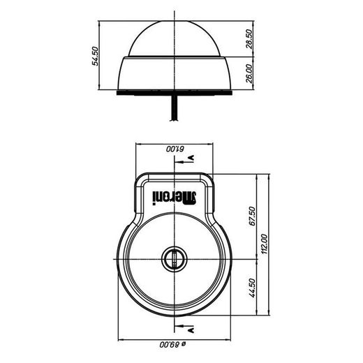 Kit 2 Cerraduras Seguridad Para Vehículos Ufo+ Llaves Iguales