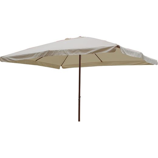 Parasol Aluminio/Acero. Medida3x4 Ø 48mm.