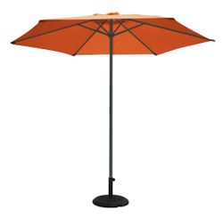 Parasol Alum.3x3m. Antrac/Terrac.48mm.P