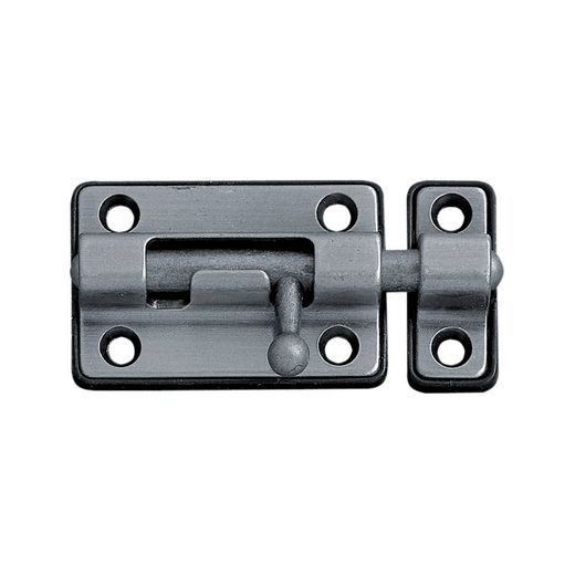 Pasador Cerrojo Base Plast. Cr.Mate 50Mm