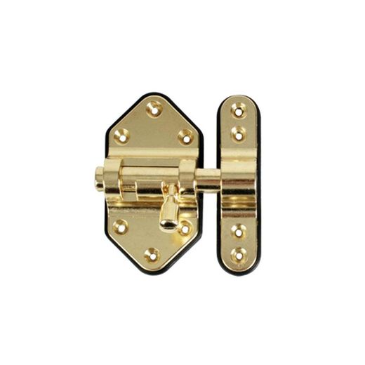 Pasador Cerrojo Reforzado Base Plástico 40mm Dorado