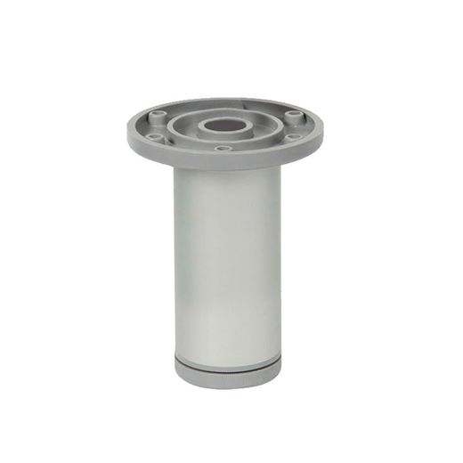 Pata Redonda 40xh100 Mm Alum. Mate
