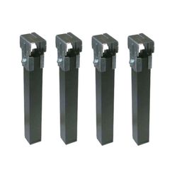Patas Somier.C/Rueda. 4 Unidades30x30xh 250mm
