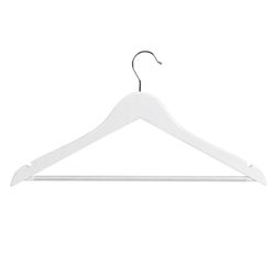 Percha Madera Jgo. 5 Unidades Bcas. Habitex