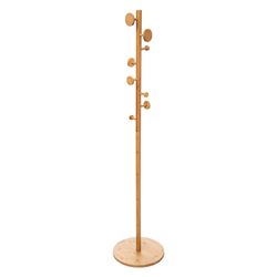 Perchero 38xh.175 Cm. 8 Pomos Bambu