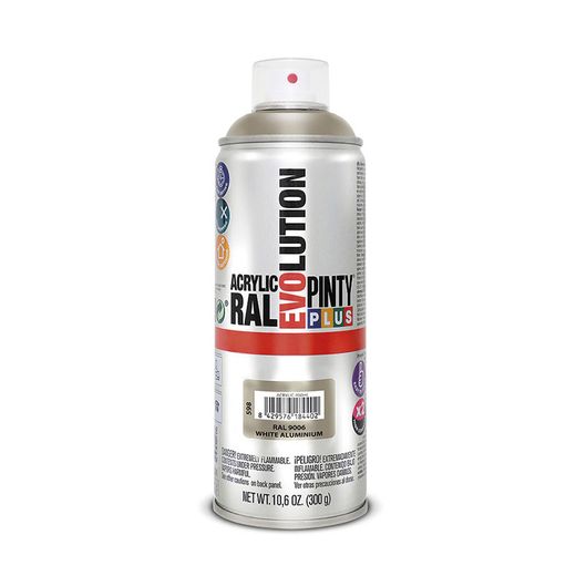 Pintura Spray Acrilica Aluminio Br.400ml