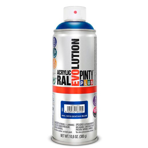 Pintura Spray Acrilica Azul Oscur.400ml