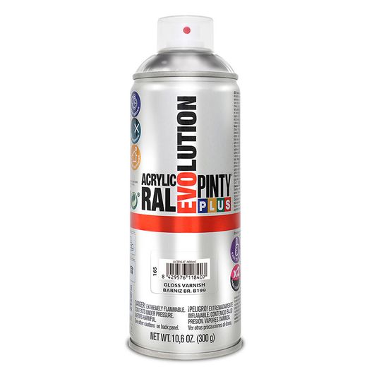 Pintura Spray Acrilica Barniz Brill 400m