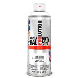 Pintura Spray Acrilica Blanco Mate 400ml