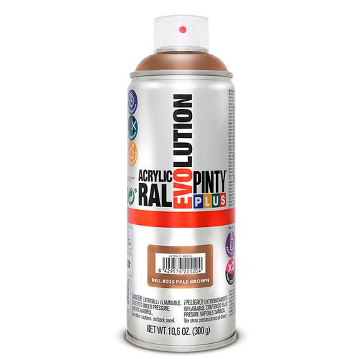 Pintura Spray Acrilica Marron 400ml