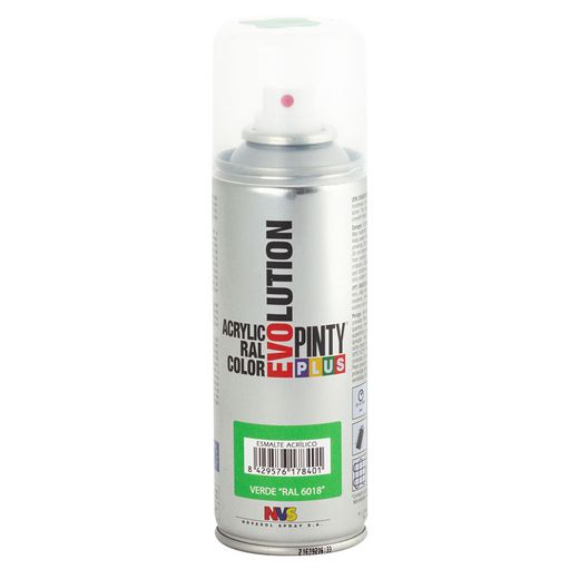 Pintura Spray Acrilica Verde Clar 200ml