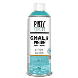 Pintura Spray Chalk Efecto Tiza Turquesa